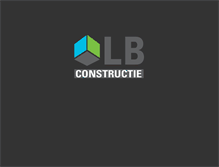 Tablet Screenshot of lbconstructie.com